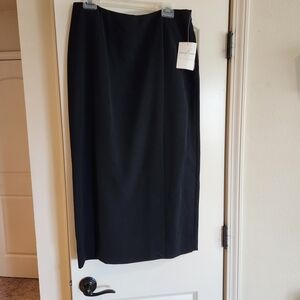 New Emma James Classic Black Pencil Skirt